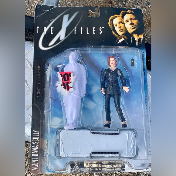 1998 Vtg Brand New Sealed X Files Agent Dana Scully Action Figure Doll - Picture 14 of 16